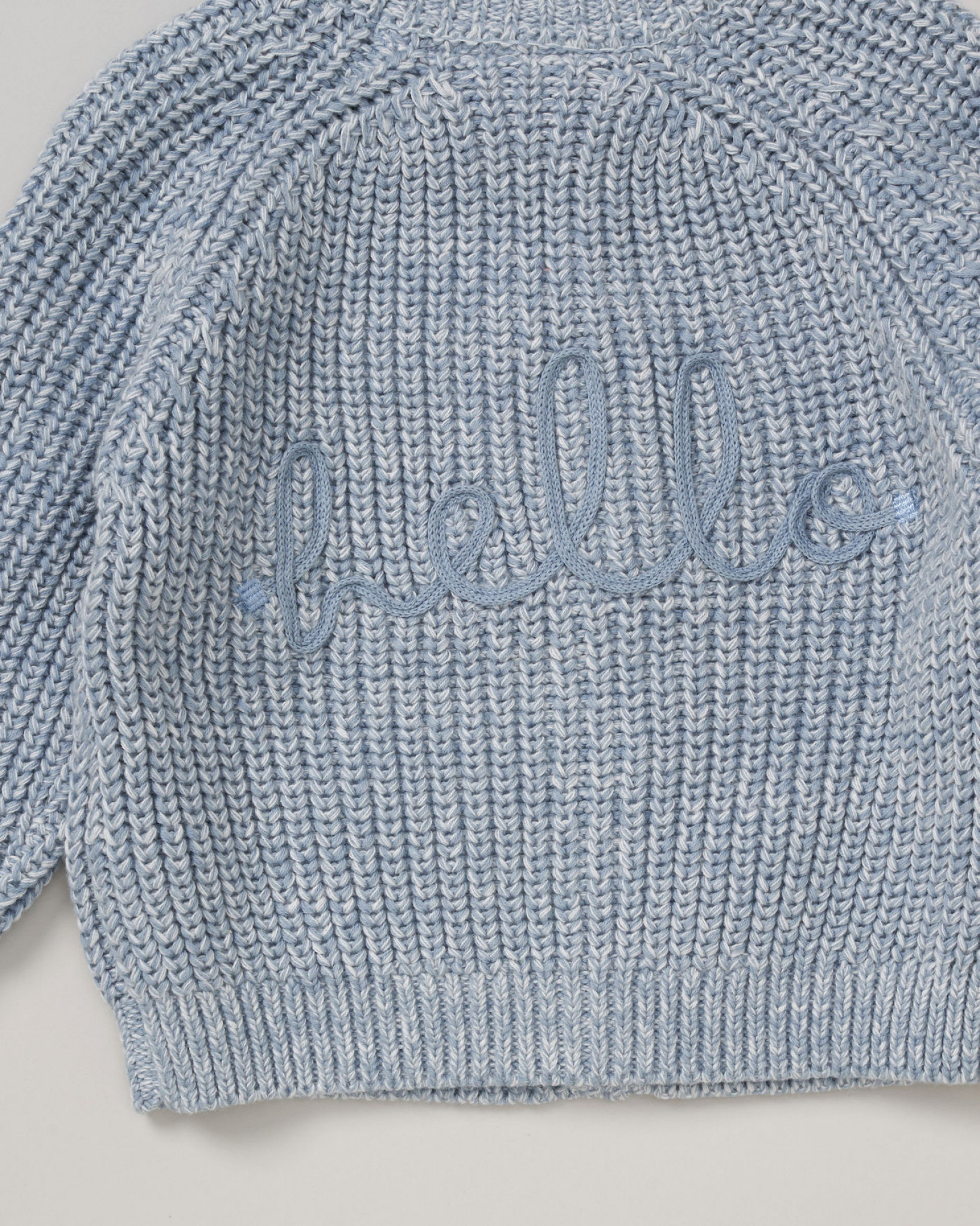 Rock a bye boutique g12760NB * RBG12760 Blue "Hello" Cardigan (0-12 months)