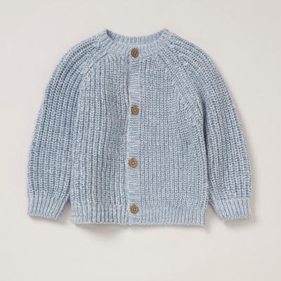Rock a bye boutique g12760NB * RBG12760 Blue "Hello" Cardigan (0-12 months)