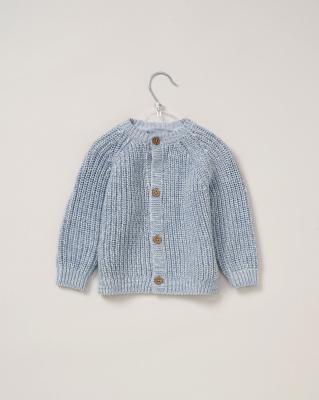 Rock a bye boutique g12760NB * RBG12760 Blue "Hello" Cardigan (0-12 months)