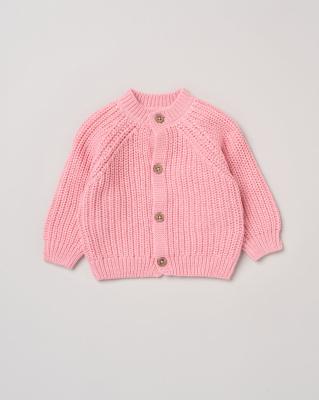 Rock a bye boutique H13665 * RBH13665 Pink "Hello" Cardigan (0-12 months)