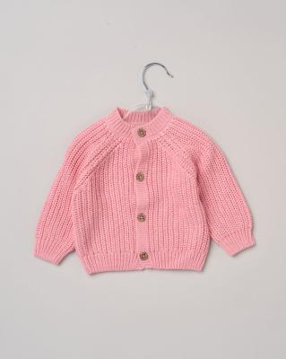 Rock a bye boutique H13665 * RBH13665 Pink "Hello" Cardigan (0-12 months)