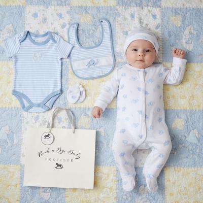 RBH12670S  "Elephant" 5 Piece Layette Set  (Nb-6 months)