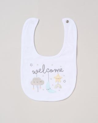 Rock a bye boutique H2683NB * RBH12683 "Welcome" 5 Piece Layette Set (Nb-6 months)