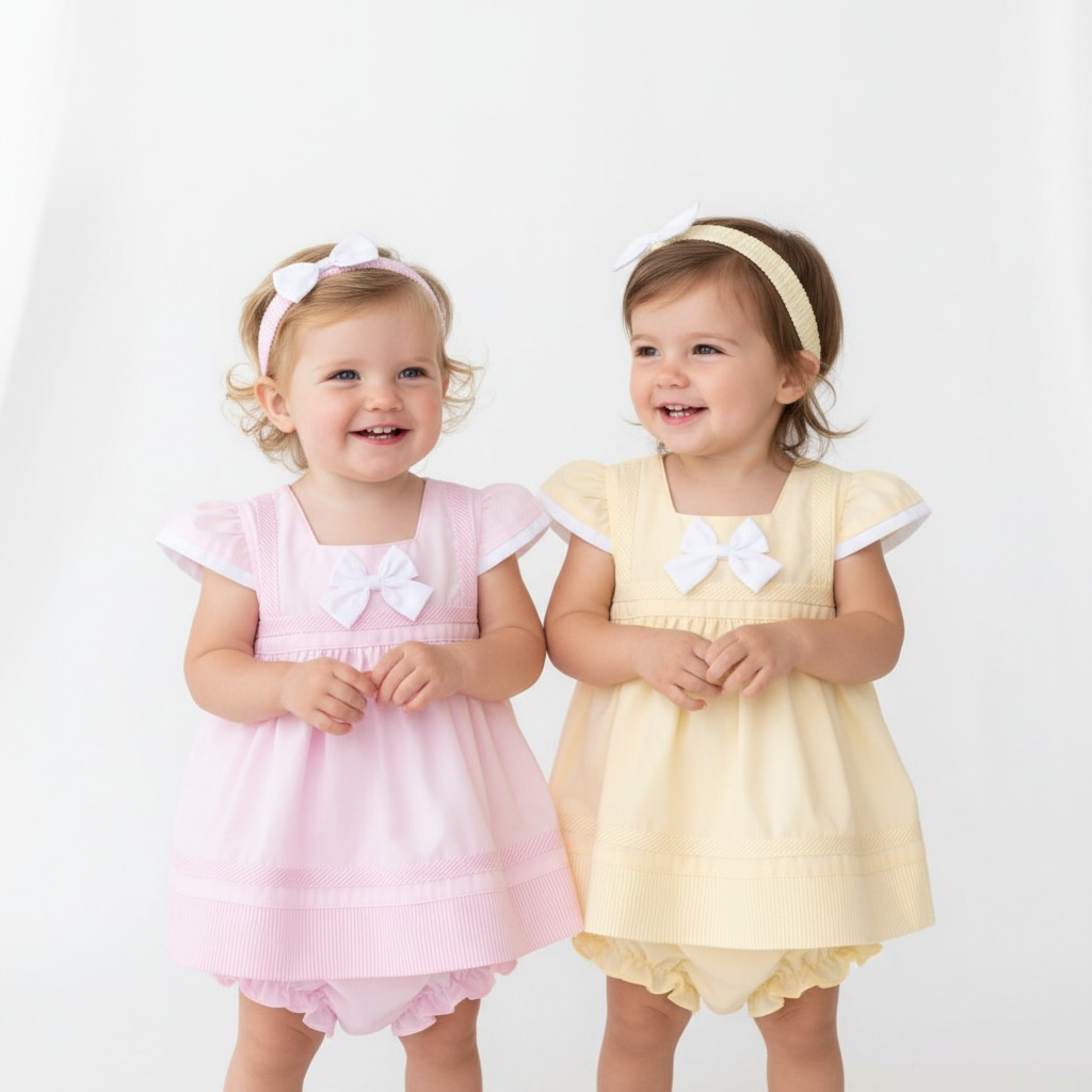 Rock a bye boutique H12801INF * RBH12801-B Bow Dress Set (9-24 months)