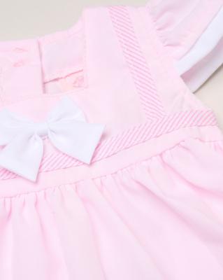 Rock a bye boutique H12801INF * RBH12801-B Bow Dress Set (9-24 months)