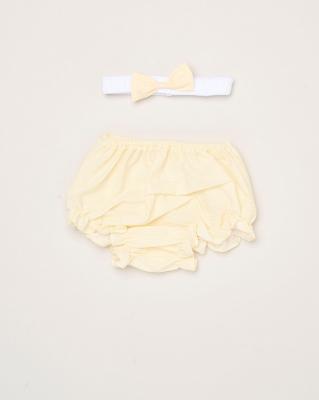 Rock a bye boutique H12803INF * RBH12803-B Stripe and bow  Dress Set (9-24 months)