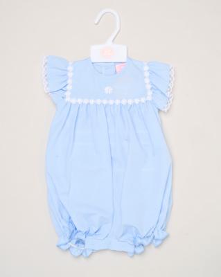 Rock a bye boutique H12806NB * RBH12806 Daisy Romper (0-9 months)
