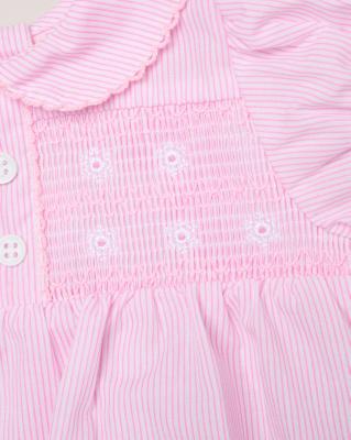 Rock a bye boutique H12807NB * RBH12807 Daisy Smocked Romper (0-9 months)