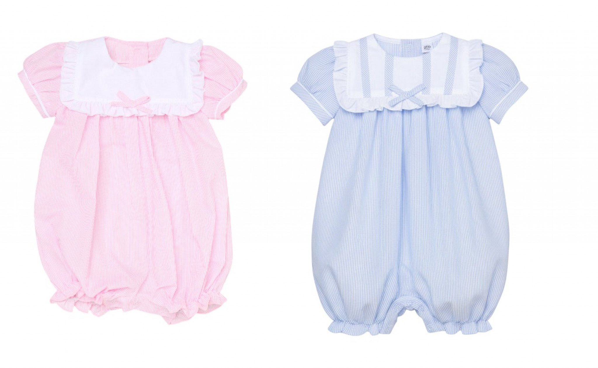 Rock a bye boutique H12807NB * RBH12808 Striped Bow Romper (0-9 months)