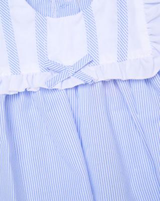 Rock a bye boutique H12807NB * RBH12808 Striped Bow Romper (0-9 months)