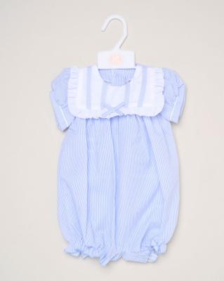 Rock a bye boutique H12807NB * RBH12808 Striped Bow Romper (0-9 months)