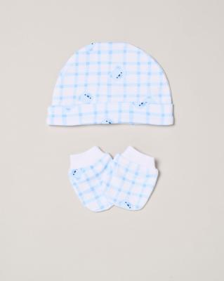 Rock a bye boutique H12814NB * RBH12814 "Happy bear Club " 5 Piece Layette Set (Nb-6 months)