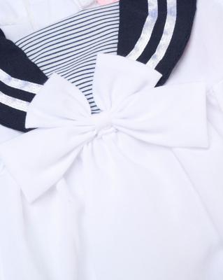 Rock a bye boutique H12816INF * RBH12816-B Sailor Bow Dress Set (9-24 months)