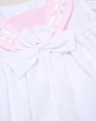 Rock a bye boutique H12816INF * RBH12816-B Sailor Bow Dress Set (9-24 months)