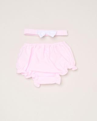 Rock a bye boutique H12819INF * RBH12819-B Floral and Lace Dress Set (9-24 months)