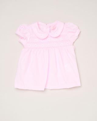 Rock a bye boutique H12820NB * RBH12820-A Smocked Dress Set (0-9 months)