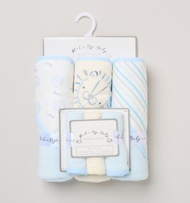 Rock a bye boutique H12870 * RBH12870 Hooded Towel and Wash Cloth Set "Lion"