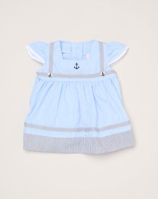 Rock a bye boutique H12907INF * RBH12907-B Sailor Dress Set (9-24 months)