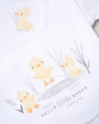 Rock a bye boutique H13271NB * RBH13271 Duckling  Milestone 6 Piece Set (NB - 6m)