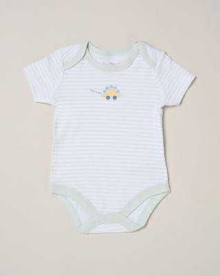 Rock a bye boutique H13291NB * RBH13291 "Dinosaur" 5 Piece Layette Set (Nb-6 months)