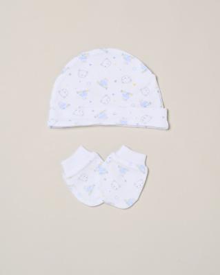 Rock a bye boutique H13294NB * RBH13294 "Little Brother " 5 Piece Layette Set (Nb-6 months)
