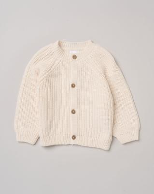 Rock a bye boutique H13661 * RBH13661 Cream "2026" Cardigan (0-12 months)