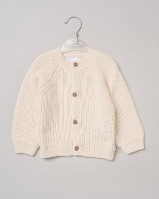 Rock a bye boutique H13661 * RBH13661 Cream "2026" Cardigan (0-12 months)