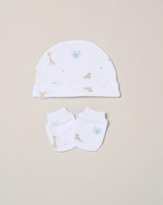 Rock a bye boutique H13704NB * RBH13704 "Hello World" 5 Piece Layette Set (Nb-6 months)