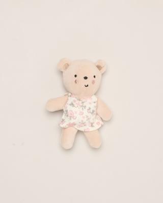 Rock a bye boutique H14298 * RBH14298 Floral top and shorts with teddy bear (0-9 months)