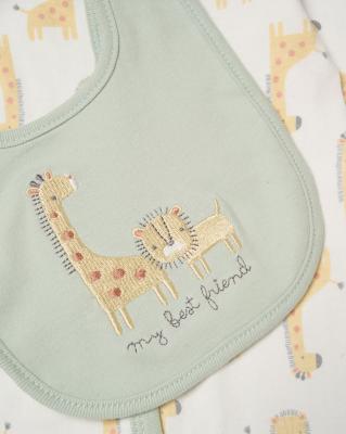 Rock a bye boutique H14348NB * RBH14348 "my best friend" 5 Piece Layette Set (Nb-6 months)