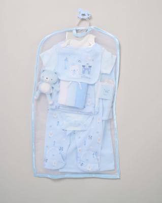 Rock a bye boutique H14873 * RBH14873 10 Piece Layette "Little Prince" (Newborn - 6 months)