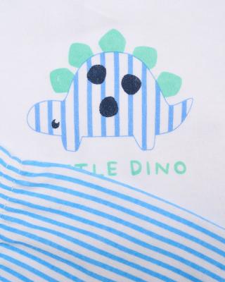 Rock a bye boutique H14301 * RBH14949 Stegasaurus top and shorts with plushie (0-9 months)