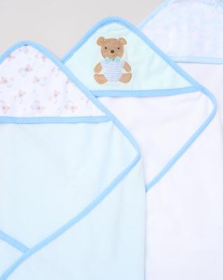 Rock a bye boutique H15016 * RBH15016 Hooded Towel and Wash Cloth Set "Bear"