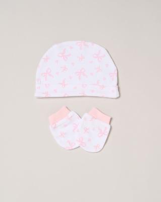 Rock a bye boutique H15027NB * RBH15027 "Hello Sweet Girl" 5 Piece Layette Set (Nb-6 months)