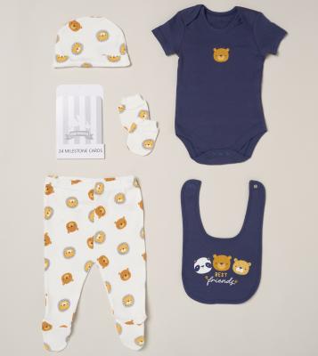 Rock a bye boutique H15089 * RBH15089 Best Firends Milestone 6 Piece Set (NB - 6m)