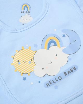 Rock a bye boutique H15095 * RBH15095 Baby Milestone 6 Piece Set (NB - 6m)