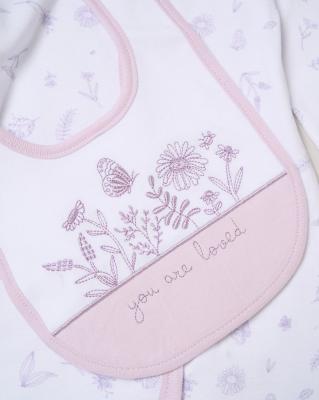 Rock a bye boutique H15207NB * RBH15207 "You are loved" 5 Piece Layette Set (Nb-6 months)