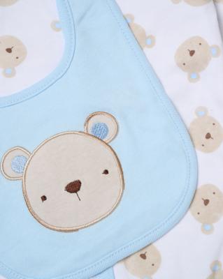 Rock a bye boutique H15241NB * RBH15241 "Teddy " 5 Piece Layette Set (Nb-6 months)