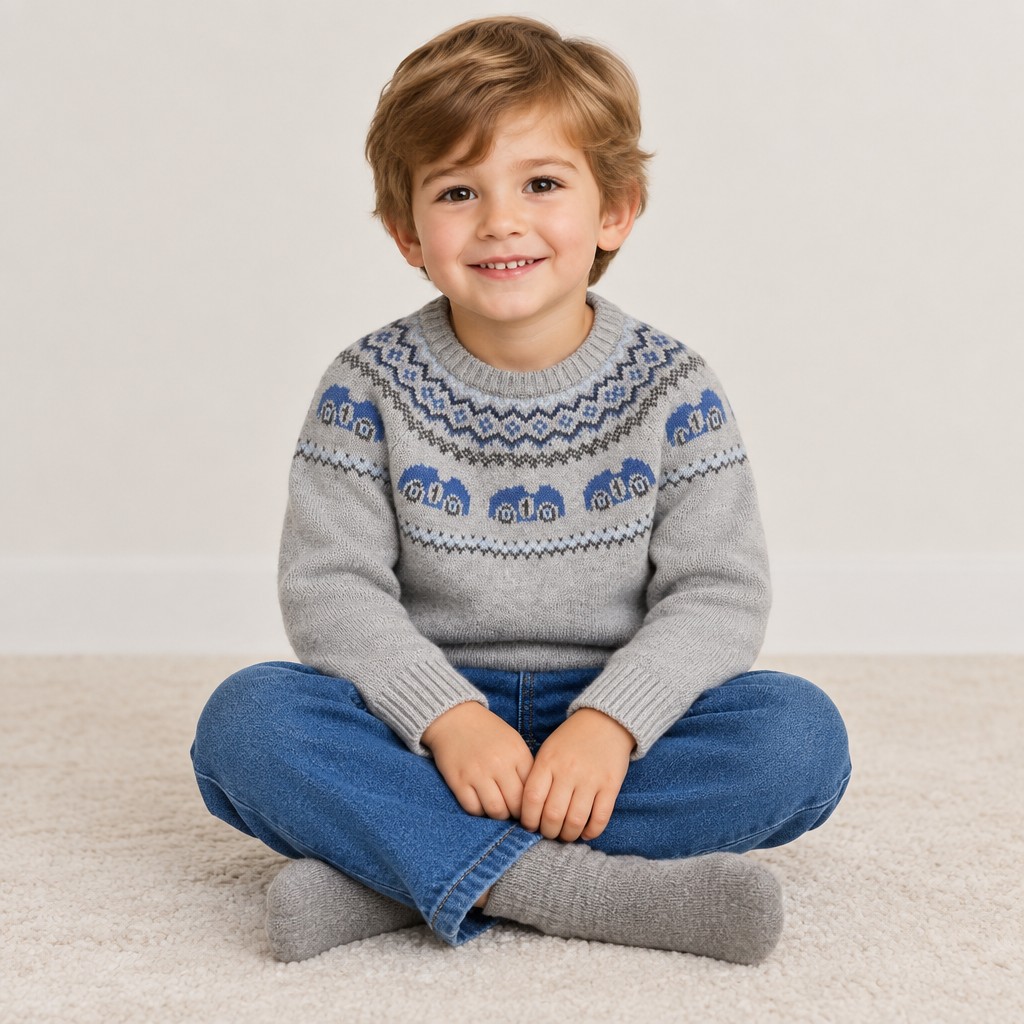 Rock a bye boutique J16361 * RBJ16361G True Knit Car Jumper & Trousers ( 2-4 years)