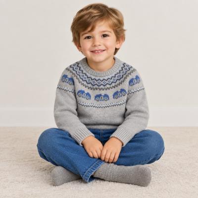 RBJ16361G  True Knit Car Jumper &  Trousers  ( 2-4 years)