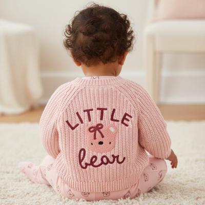 RBJ16588P   "Little Bear " Cardigan  (0-12 months)