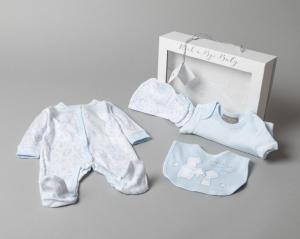 Rock a bye boutique T20750 5060286765937 RBT20750 Boxed "Bears" Five Piece Set (0-3 months)