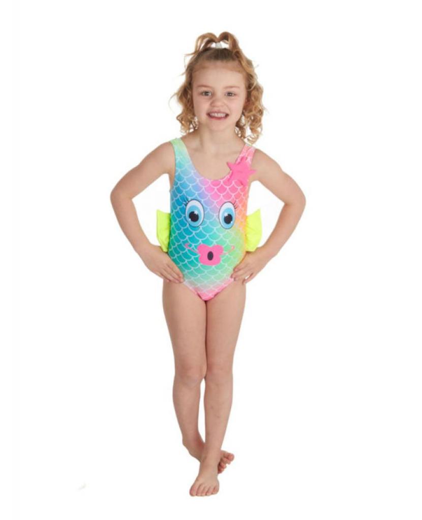 Red Melon RM09C068 5056188219807 RM09C068fi Novelty Fish Swimsuit ( 2-6 years)