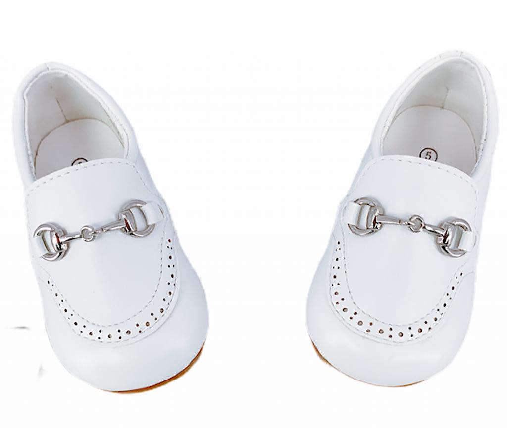 BabyDivo  * SAMA211W White Loafer Pack of 10 (Sizes 3-10)