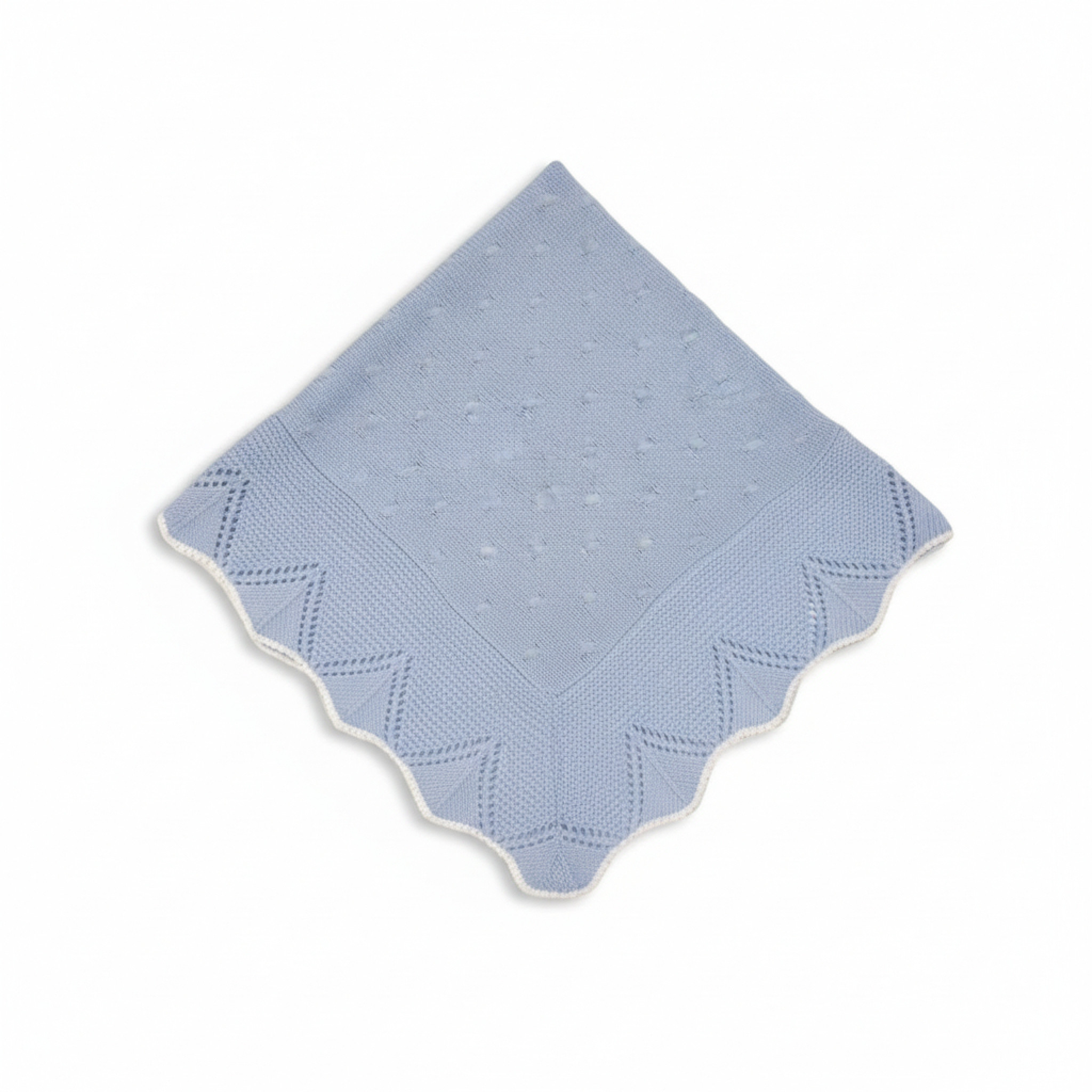 Snuggle Baby BW-110-394S 5035320603940 SB110-394-S Sky Knitted Hanger Shawl