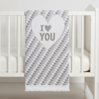 SB110-415-G  "I Love You" Shawl 