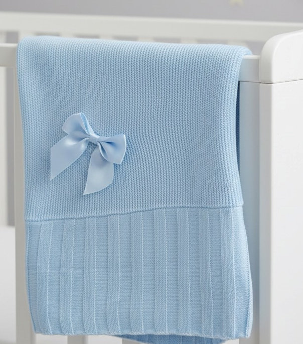 Snuggle Baby BW-110-430S  SB110-430S Square Sky Bow  Shawl