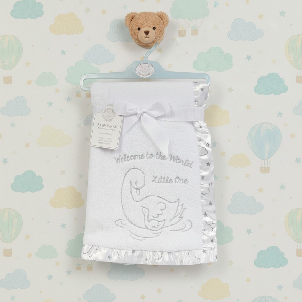 Snuggle Baby Bw-112-1019 503532011019 6 SB112-1019 "Welcome  " Wrap