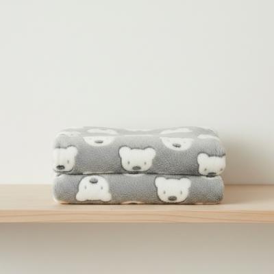 SB112-988G  Grey "Teddy" Baby Wrap 