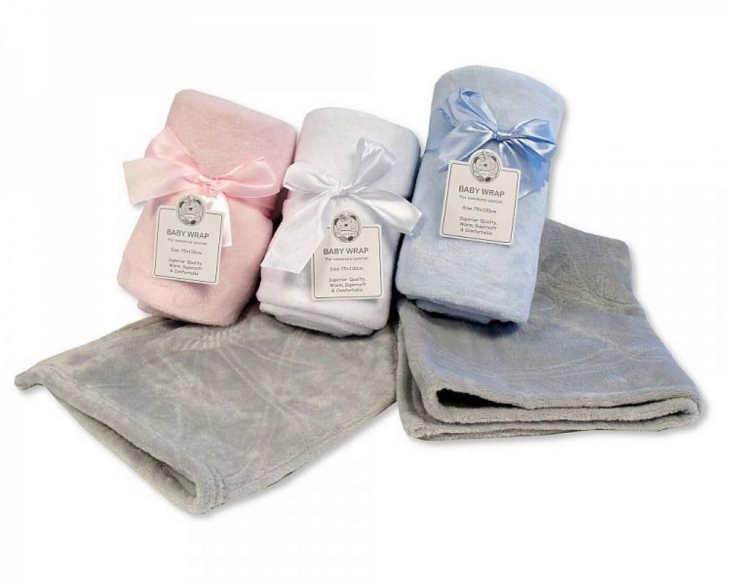 Snuggle Baby China 5035320410517 SB112-1051-ROLL Plain Fleece Roll Wrap (choose colour)